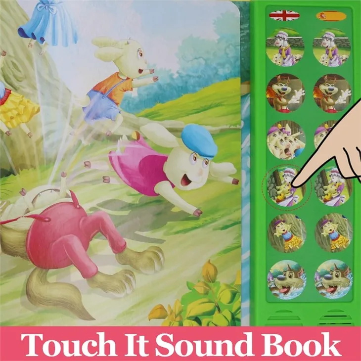 Press To Learn Story Sound Book Funny Toy